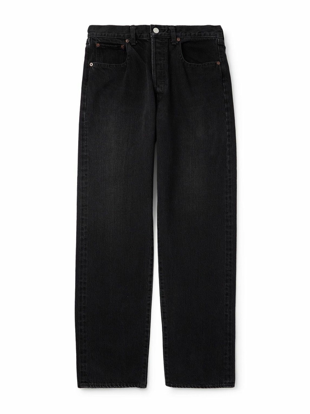 Photo: ssstein - Vintage Reproduction Tapered Jeans - Black