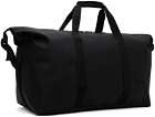 RAINS Black Hilo Weekend Large Duffle Bag