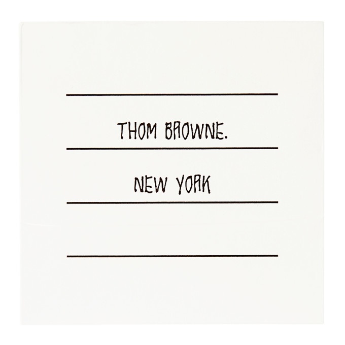 Photo: Thom Browne White Logo Post-it® Notes