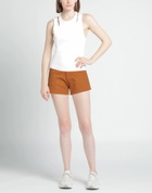 Jucca Womens Denim shorts Camel