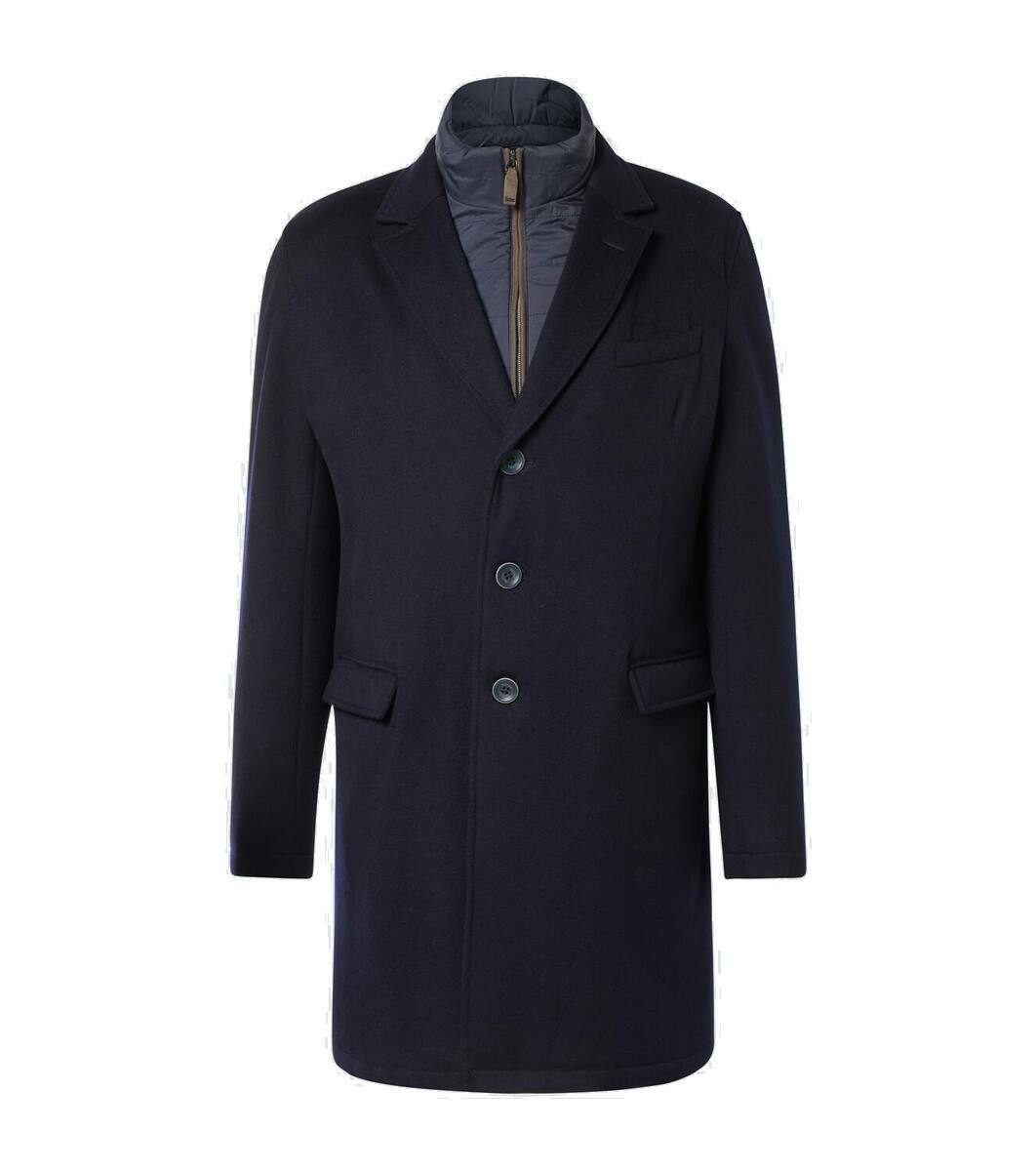 Herno Bicolor Cotton Coat main image 1