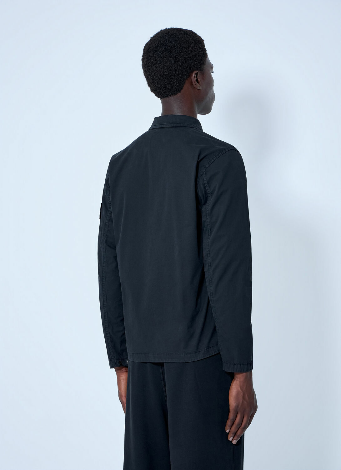 Stone Island Button-Down Cotton Shirt