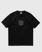 C.P. Company Metropolis Series Mercerized Jersey Logo Badge T Shirt Black - Mens - Shortsleeves
