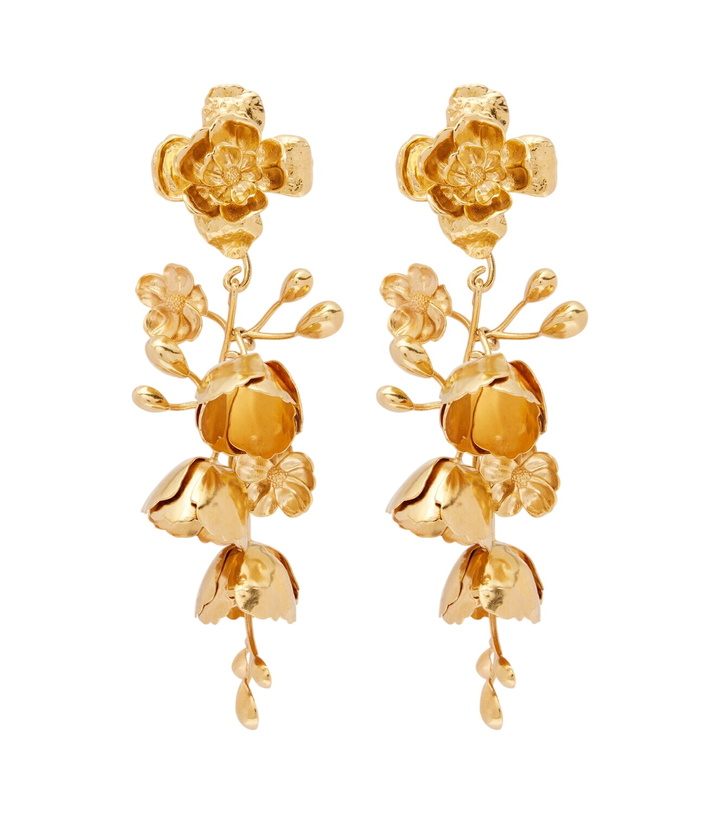 Photo: Chloé Chloé Bouquet floral drop earrings