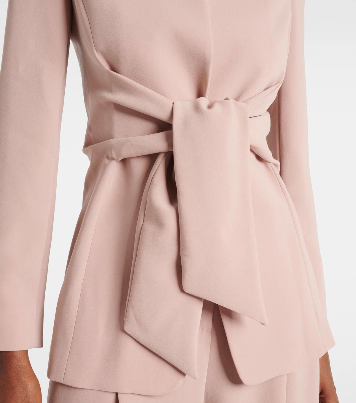 Max Mara Seggio belted cady blazer Max Mara