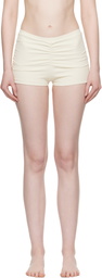 BELLE Off-White Elara Bikini Bottom