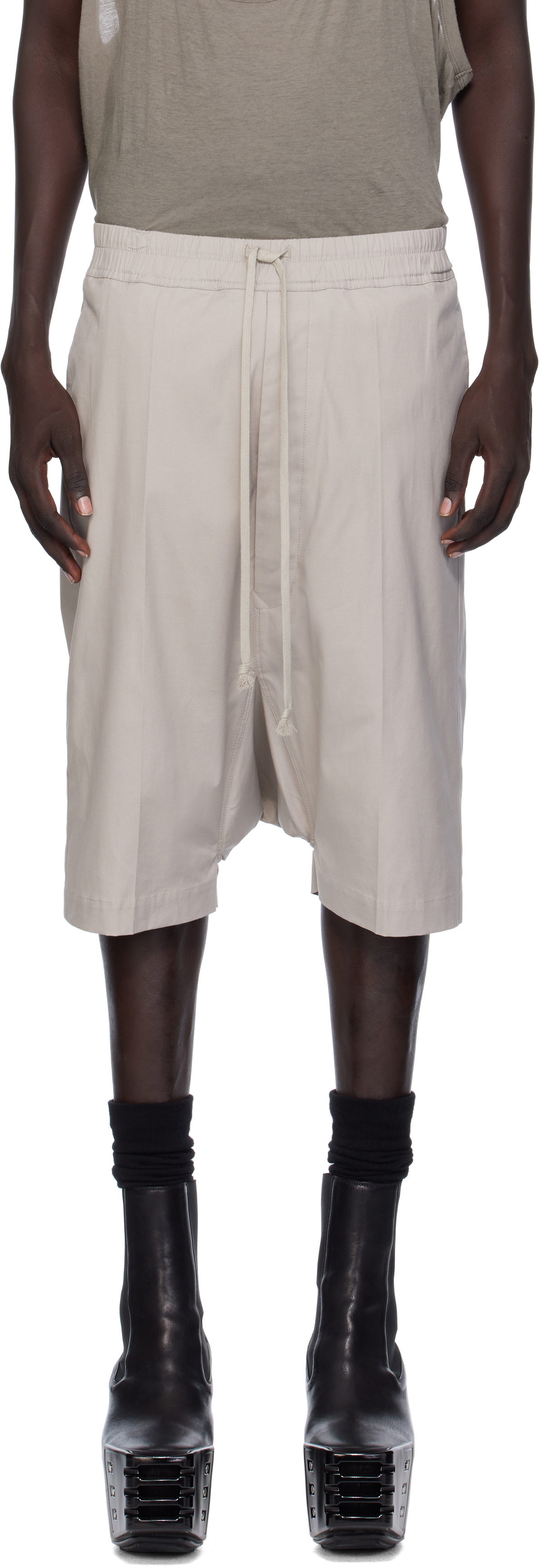 RICK OWENS KARLOFF SHORT サイズ48 ブラック Rick Owens Black Karloff Shorts Rick Owens