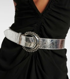 Isabel Marant Oran metallic leather belt