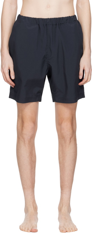 Photo: DOCUMENT Navy New Swim Shorts