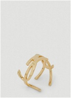 Saint Laurent - Monogram Ring in Gold