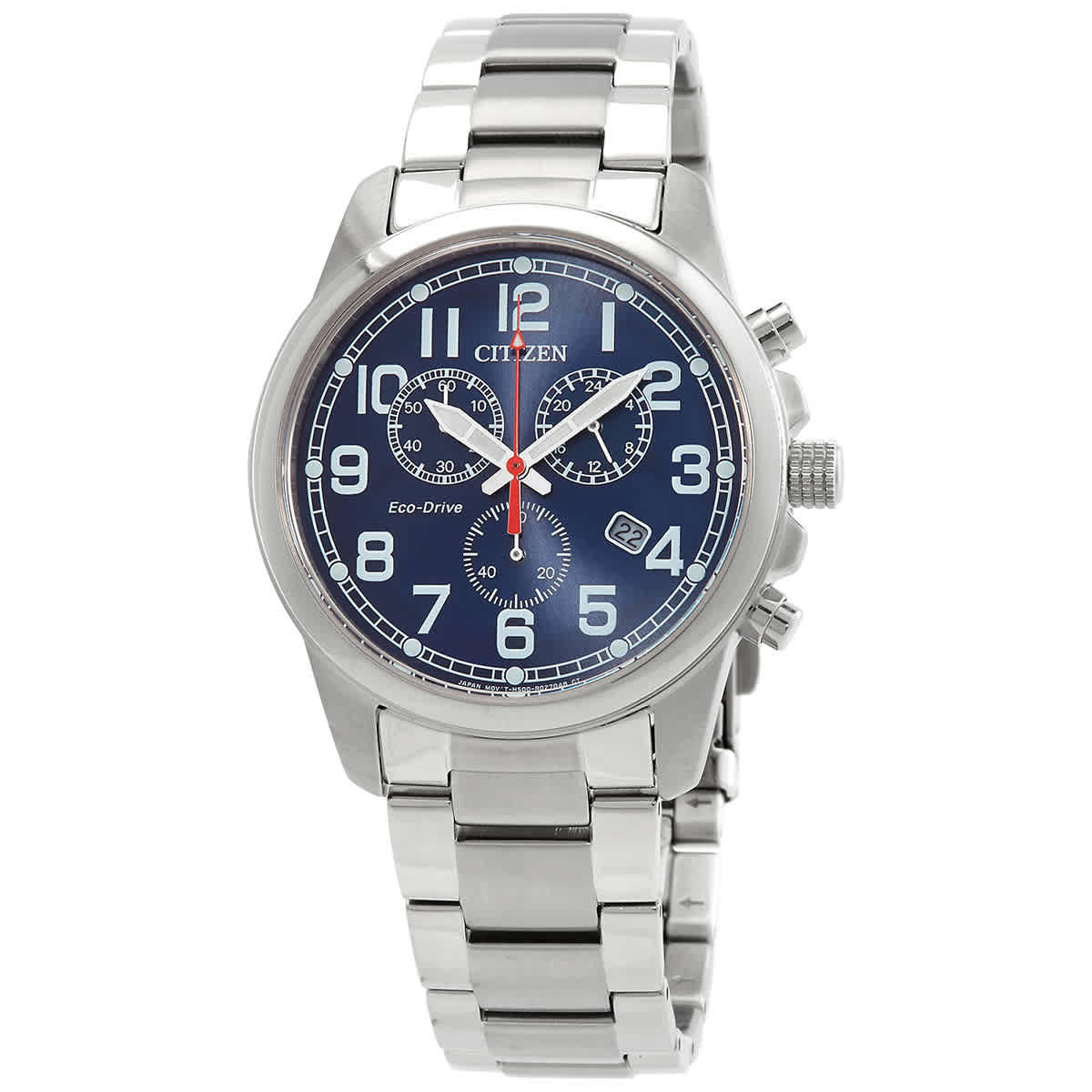 Citizen Eco-Drive Chronograph Blue Dial Watch AT0200-56L