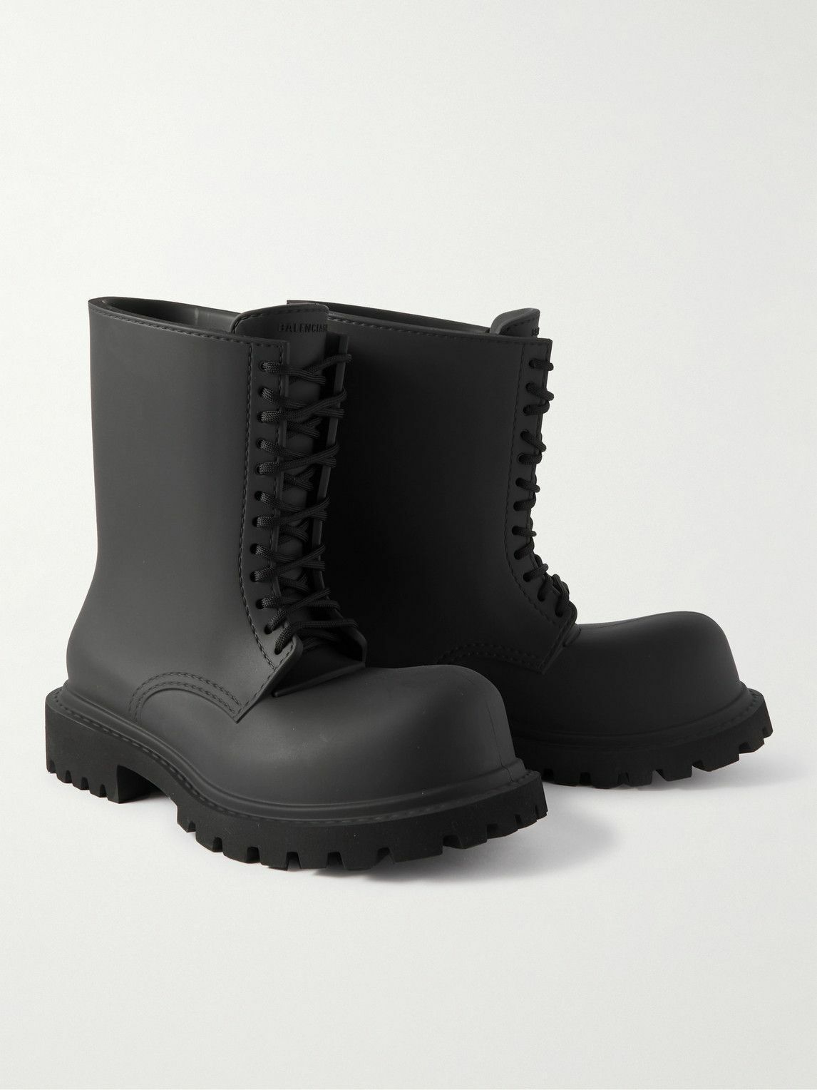 Balenciaga - EVA Lace-Up Boots - Black Balenciaga