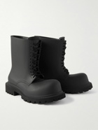 Balenciaga - EVA Lace-Up Boots - Black