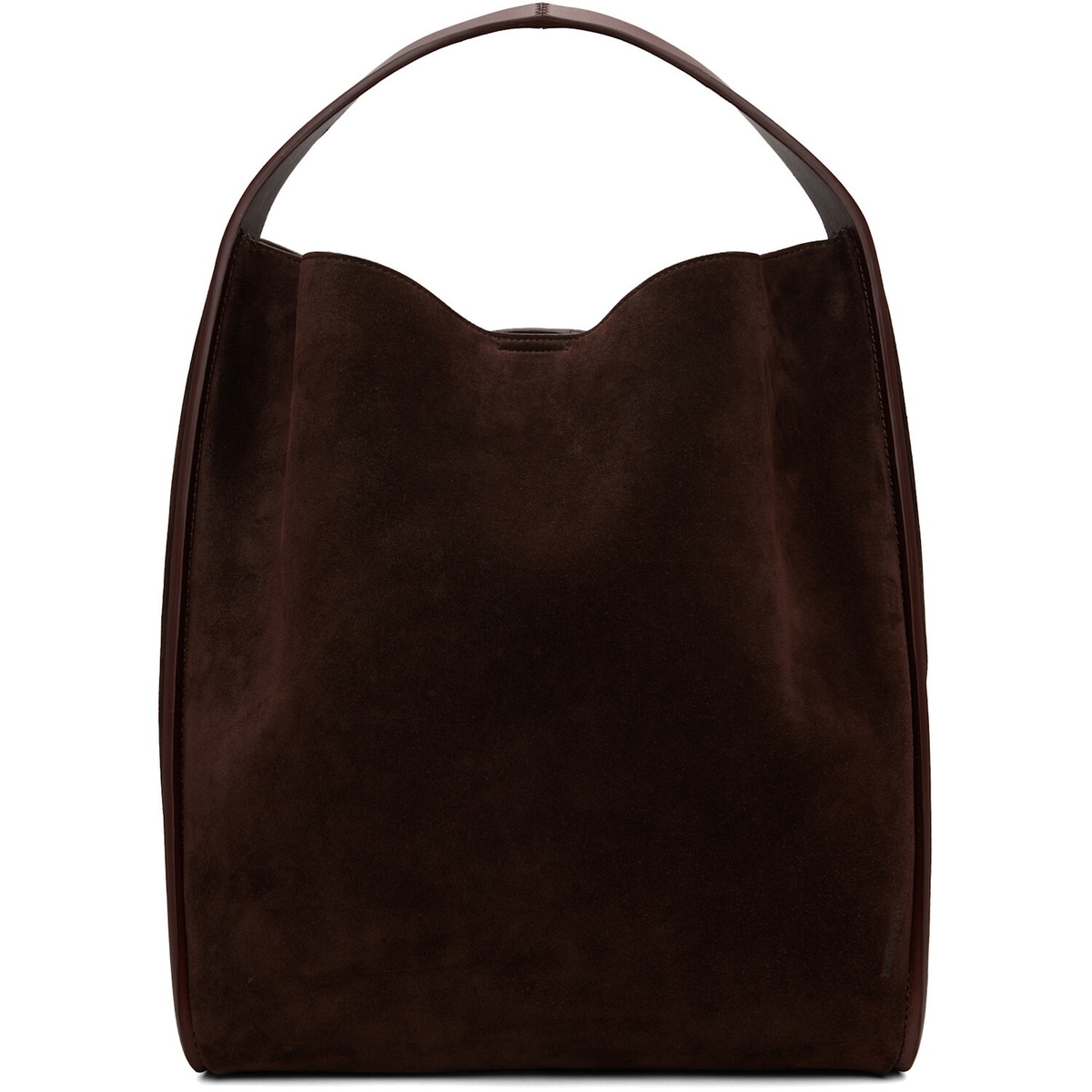 Jil Sander Brown Pivot Tote