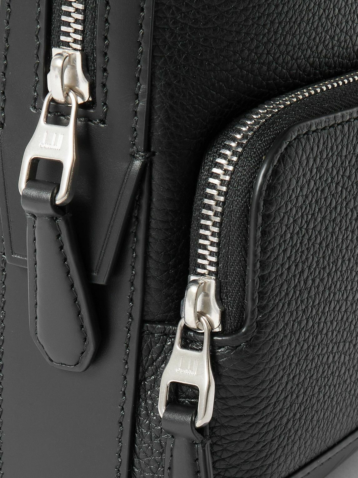 Dunhill - 1893 Harness North South Full-Grain Leather Messenger Bag