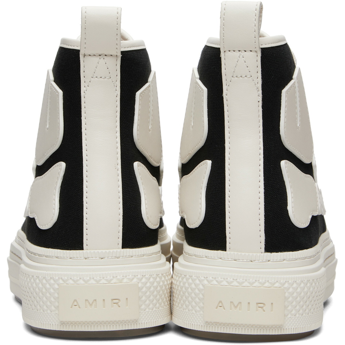 AMIRI Black Skel Court Hi Sneakers