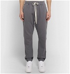 BILLY - Cloud Tapered Loopback Cotton-Jersey Sweatpants - Men - Gray