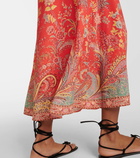 Etro Printed midi dress