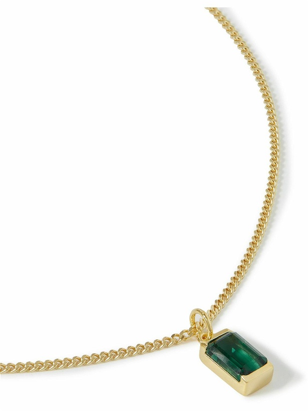 Photo: Miansai - Valor Gold Vermeil Quartz Pendant Necklace