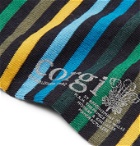 Corgi - Striped Wool-Blend Socks - Multi