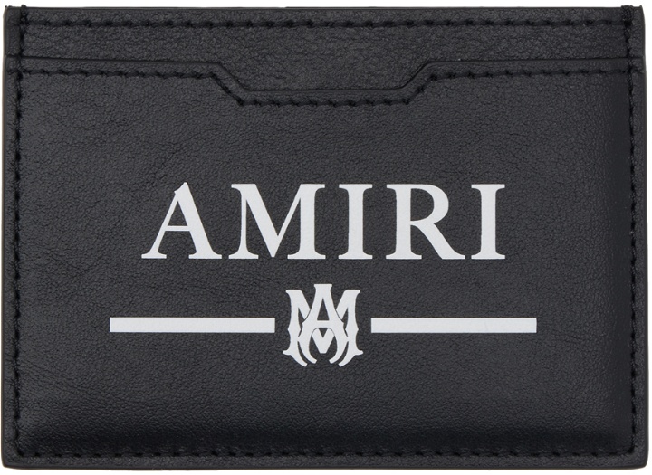 Photo: AMIRI Black Printed Card Holder