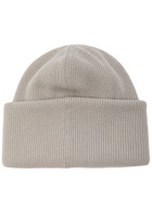 Canada Goose Arctic Ribbed-knit Wool Beanie - Beige - One Size
