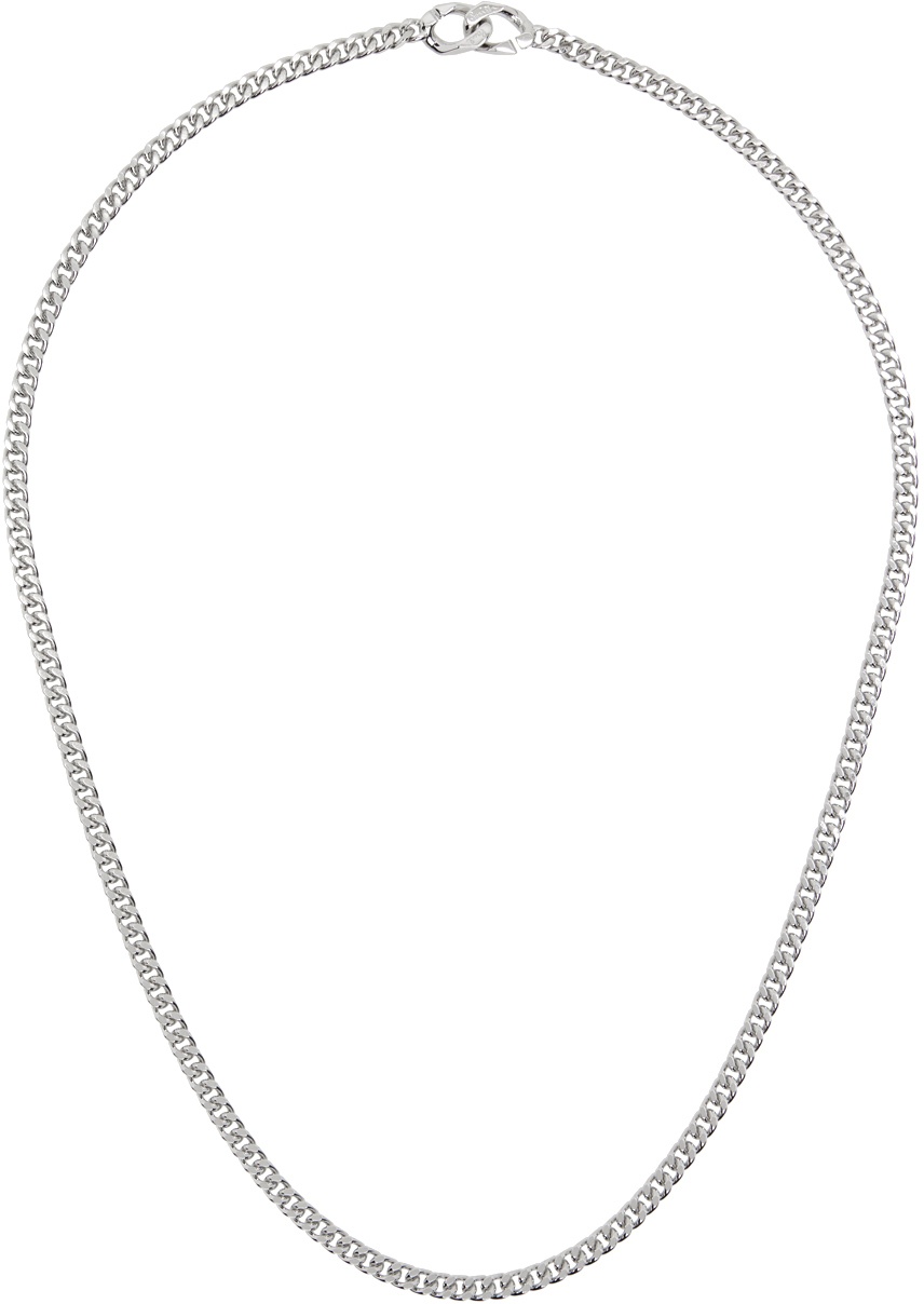 Paul Smith Silver Curb Chain Necklace