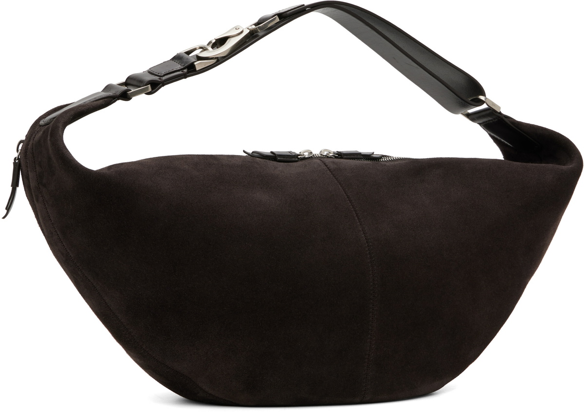 LEMAIRE Brown Quiver Clip Bag