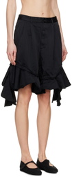 Comme des Garçons Comme des Garçons Black Pinstripe Shorts