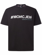 MONCLER GRENOBLE - Embossed Logo Heavy Jersey T-shirt