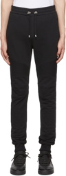 Balmain Black Foil Lounge Pants