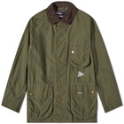 Barbour x and wander Pivot Jacket in Olive