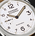 Panerai - Radiomir 1940 3 Days Automatic Acciaio 42mm Stainless Steel and Leather Watch - White