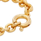 Burberry Women's Logo Bracelet in Light Gold