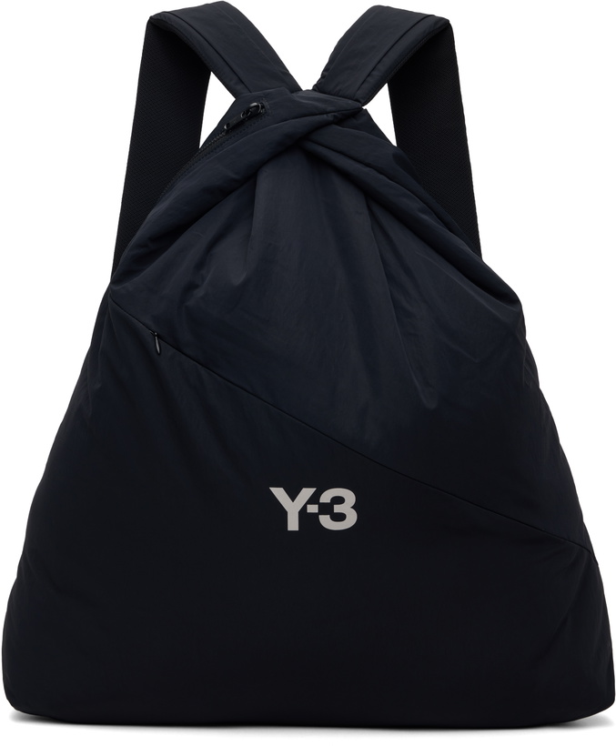 Photo: Y-3 Black Printed Backpack