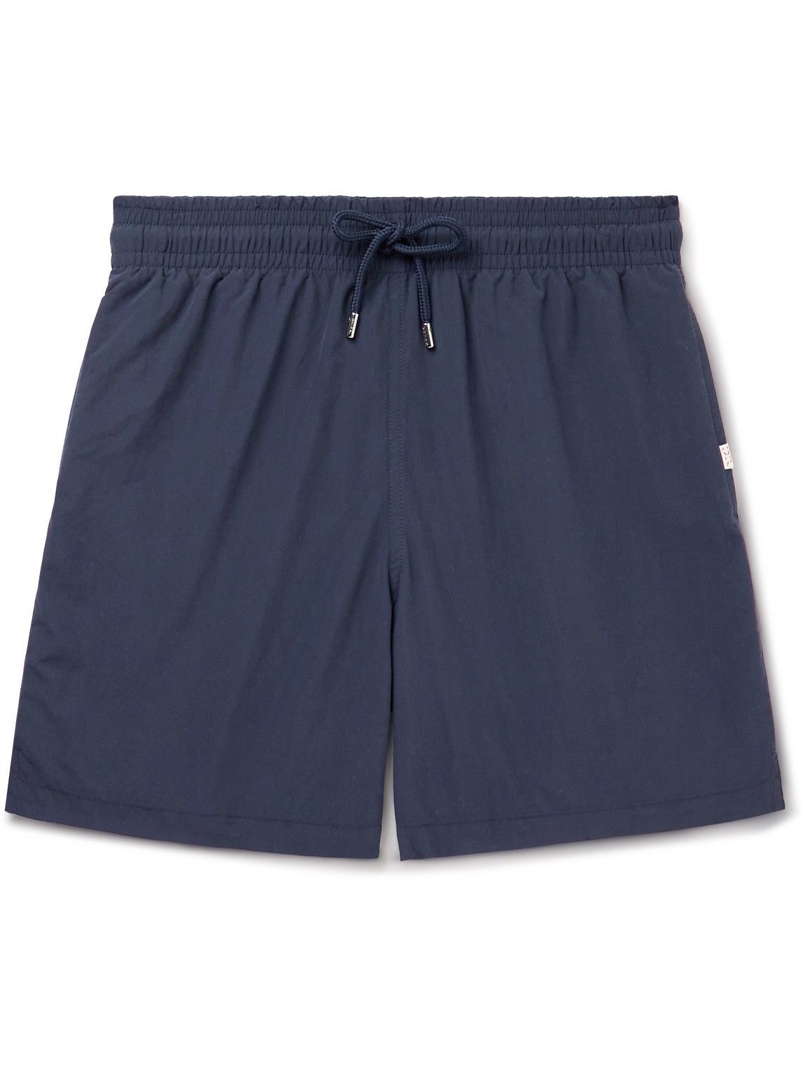 Derek Rose - Aruba Mid-Length Swim Shorts - Blue Derek Rose