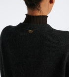 Agnona Ribbed-knit cashmere cardigan