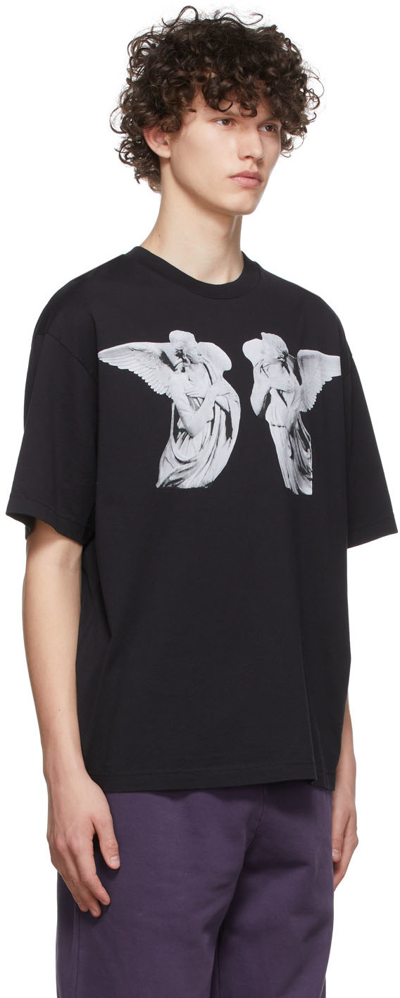 Acne Studios Black Cotton T-Shirt Acne Studios