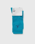 Jordan Jordan Flight Crew Basketball Socks Blue Socks