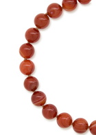 Jennifer Behr Louisa Beaded 18kt Gold-plated Necklace - Pink - One Size