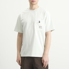 Karma8a Men's Front Pocket T-Shirt in White