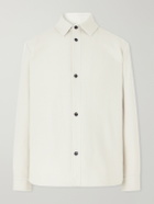 Mr P. - Herringbone Cashmere Overshirt - Neutrals