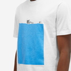 A.P.C. Men's Crush T-Shirt in White/Blue