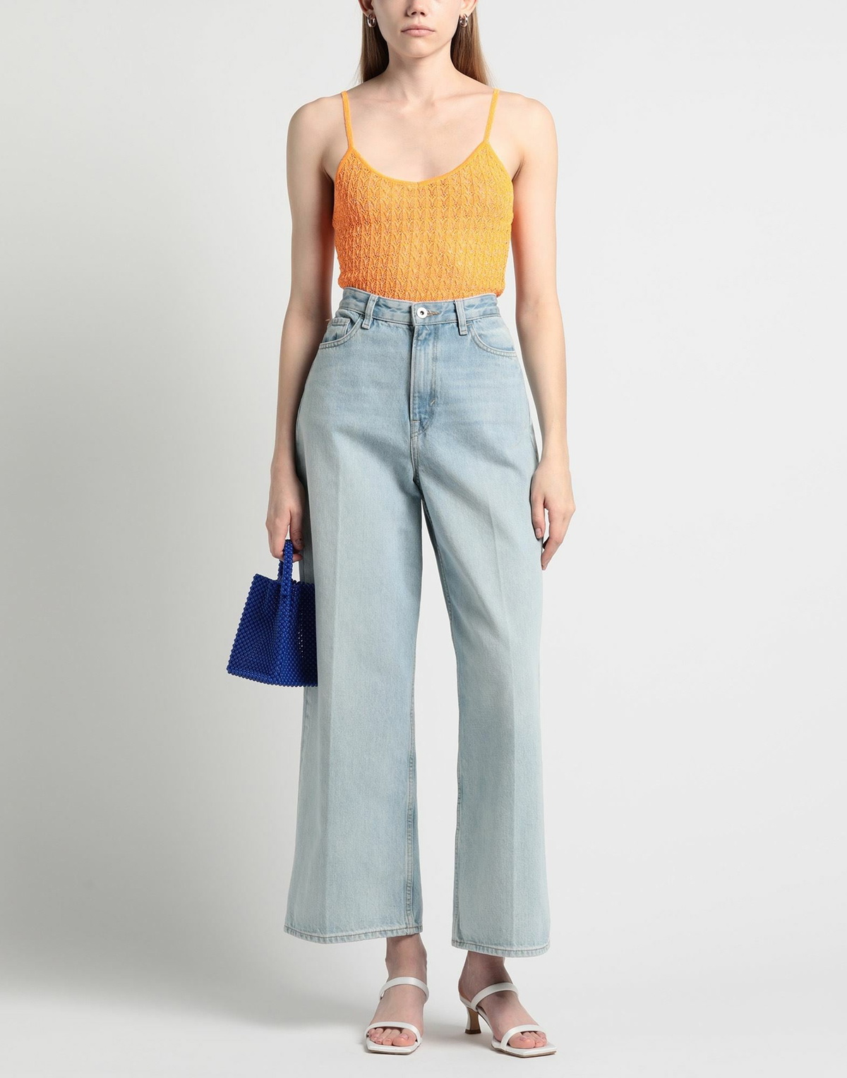 Erl Womens Top in Orange