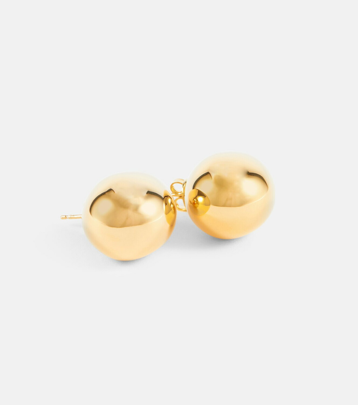 Bottega Veneta Drop gold-plated sterling silver earrings