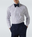 Dunhill Striped cotton and wool Oxford shirt