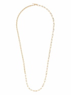 Lizzie Mandler Fine Jewelry 18K Yellow Gold Hubby Knife Edge Necklace