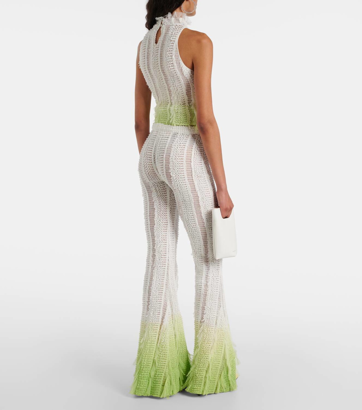 Roberta Einer Angel flared pants