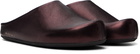 Marni Brown Fussbett Sabot Slip-On Loafers