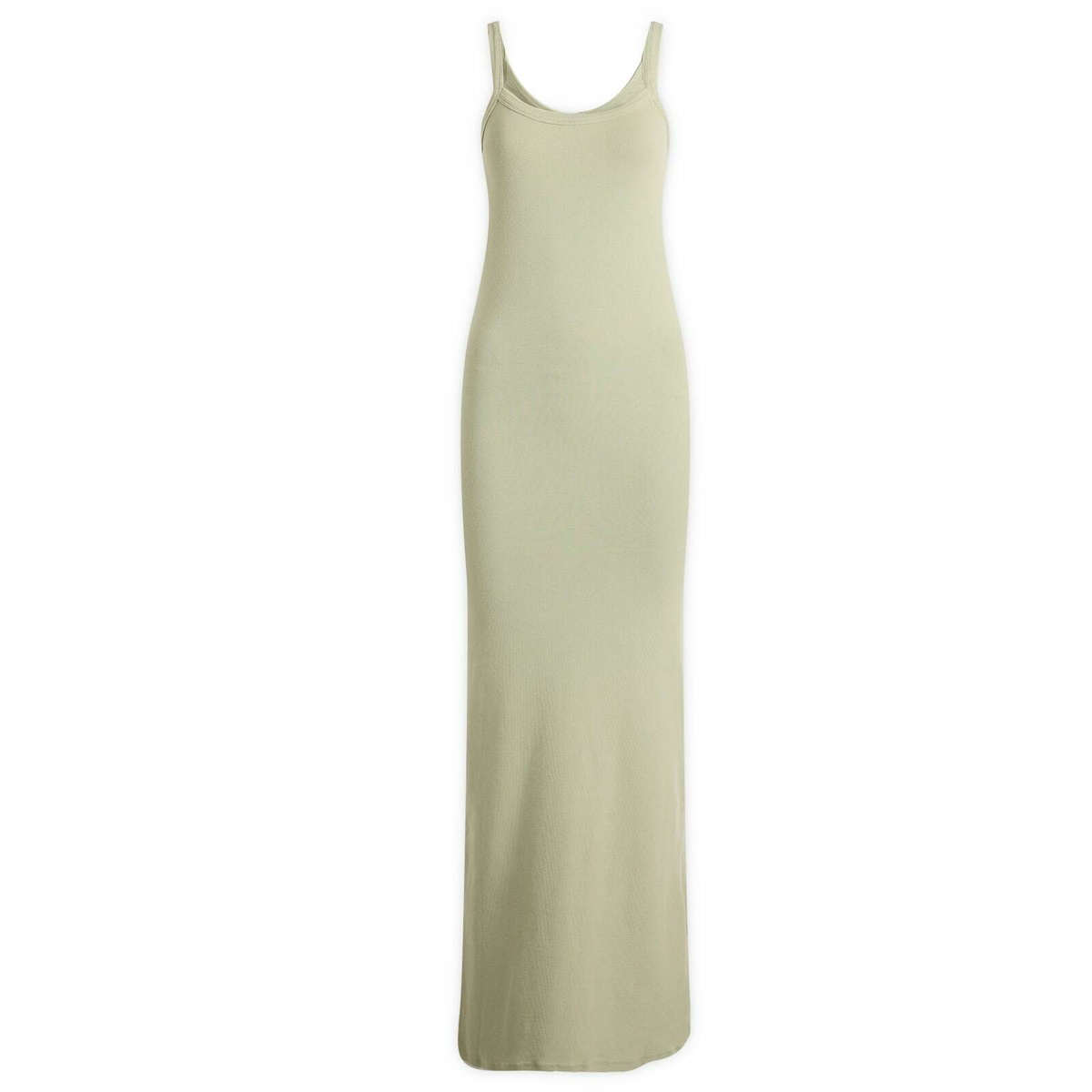 Represent Women's Initial Baby Rib Maxi Dress in Desert Sage